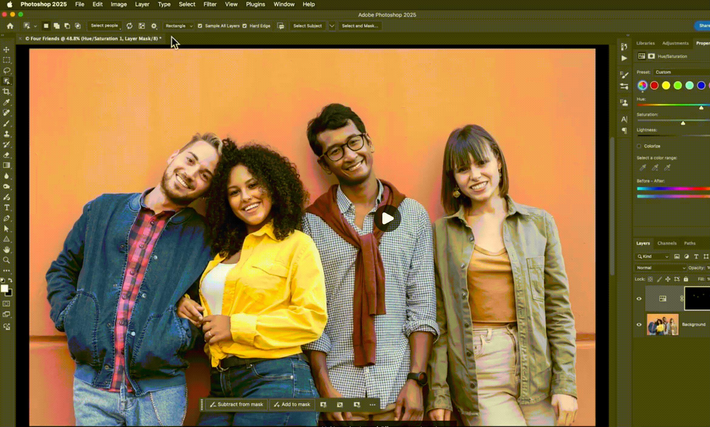 Select People Details demo